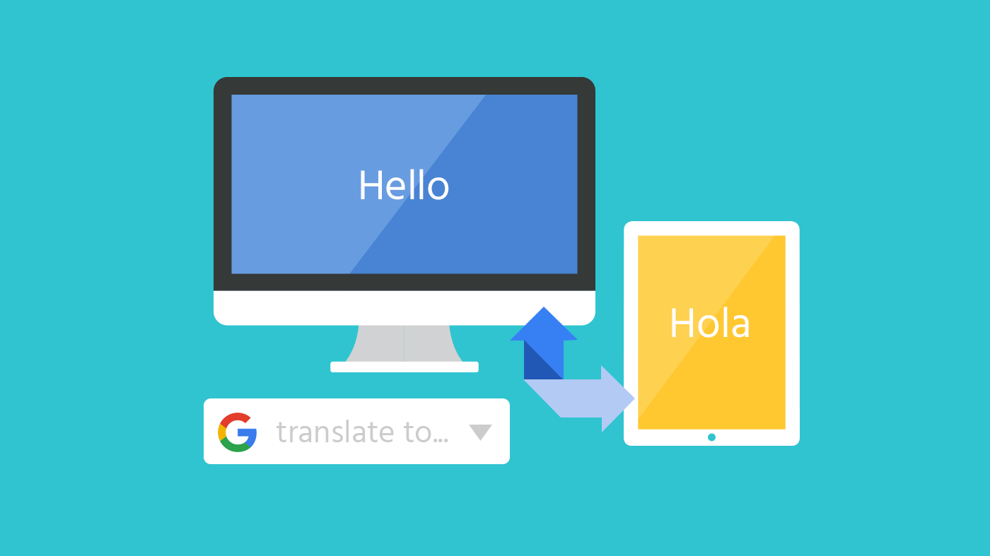 Google translate hello to hola image